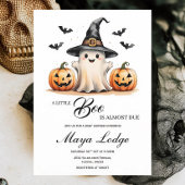 Leuke Ghost Halloween Baby shower Kaart