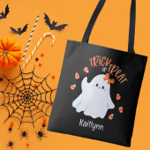 Leuke Ghost Halloween Trick or treat Canvas tas