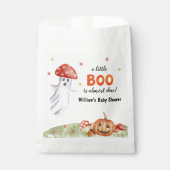Leuke Ghost Mushroom Halloween Baby shower Bedankzakje (Voorkant)