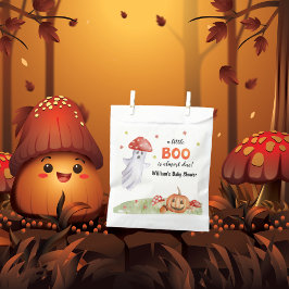 Leuke Ghost Mushroom Halloween Baby shower Bedankzakje
