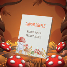 Leuke Ghost Mushroom Halloween Luier Raffle