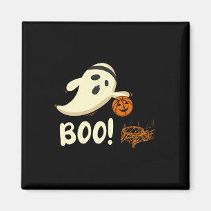 Leuke Ghost Player Boo Basketbal Halloween Kostuum Magneet