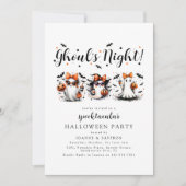 Leuke Ghouls Night Halloween Kaart (Voorkant)