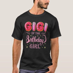 Leuke gigi van de verjaardag meisje donut donut do t-shirt