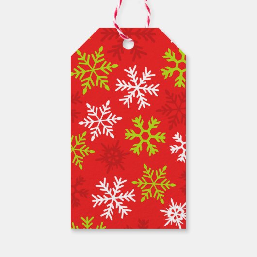 Leuke Gin-gle Bells Kerstmis Cadeaulabel (Achterkant)