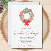 Leuke Gingerbread Cookie Exchange Party Vakantie Kaart