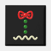 Leuke Gingerbread Man kostuum Halloween Gift Magneet (Voorkant)