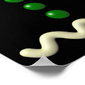 Leuke Gingerbread Man kostuum Halloween Gift Poster (Hoek)