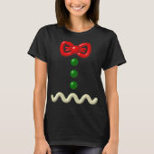 Leuke Gingerbread Man kostuum Halloween Gift T-shirt (Voorkant)