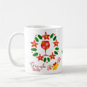 Leuke Gingle Bells Kerstvakantie Koffiemok (Links)