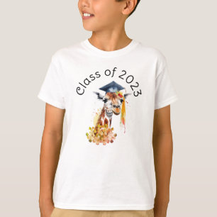 Leuke Giraffe Afstuderen cadeau T-shirt