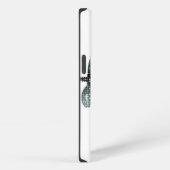 Leuke giraffe grappige iPhone / iPad case Hoesje (Rechterkant)