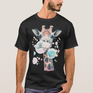 Leuke Giraffe Mannen Vrouwen Kinder 3 T-shirt