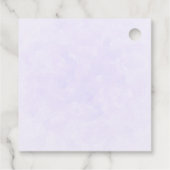 Leuke Giraffe met Floral Crown Bedankjes Labels (Achterkant)