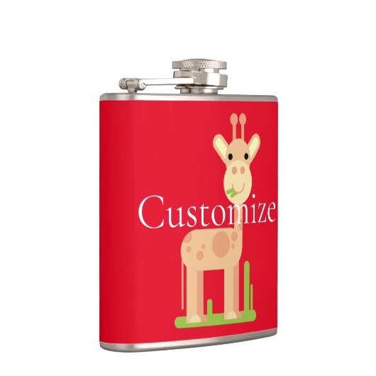 Leuke Giraffe Munching Thunder_Cove Heupfles (Rechts)