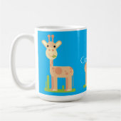 Leuke Giraffe Munching Thunder_Cove Koffiemok (Links)