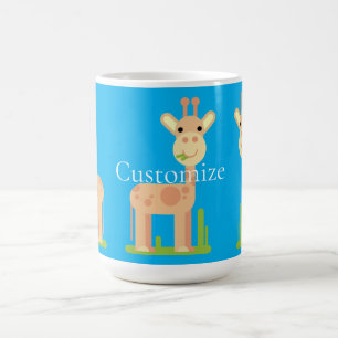 Leuke Giraffe Munching Thunder_Cove Koffiemok