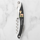 Leuke Giraffe Munching Thunder_Cove Kurkentrekker (Voorkant)