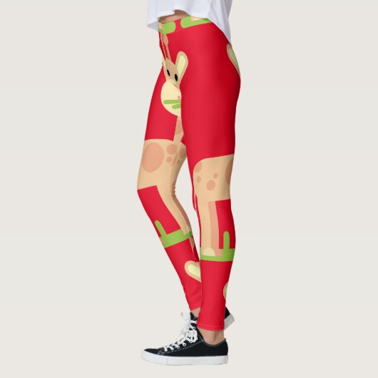 Leuke Giraffe Munching Thunder_Cove Leggings (Links)