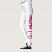 leuke GIRL MOMMA-typografie | Leggings (Links)