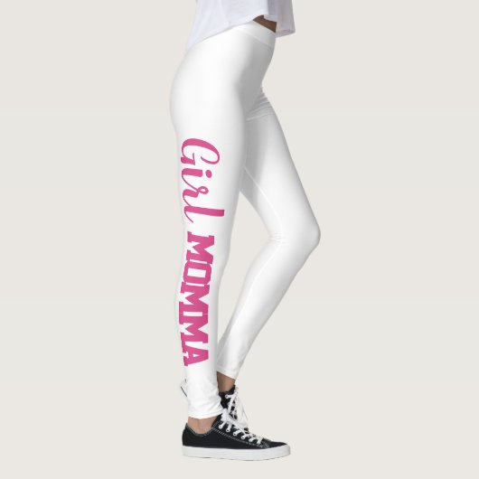 leuke GIRL MOMMA-typografie | Leggings (Rechts)