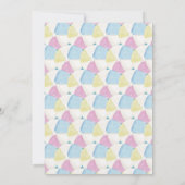 Leuke Girly Pool Party Verjaardag Kaart (Achterkant)