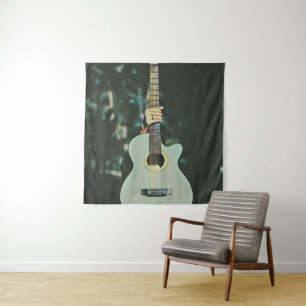 Leuke gitarist cadeaus wandkleed