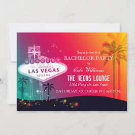 Leuke Glam Las Vegas Afscheid Van De Vrijgezel Fee Kaart