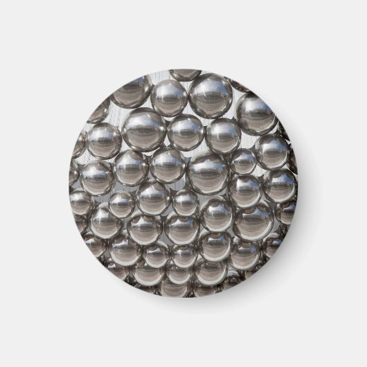 Leuke glanzende ballen magneet (Voorkant)