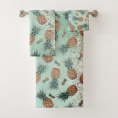 Leuke glitterachtige ananas badhanddoek set bad handdoek (Insitu)