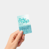 Leuke glitterscript zwembadfeest Sweet 16 VIP-badg Badge (Handheld)