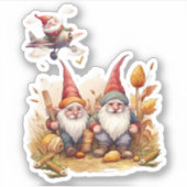 Leuke Gnome Sticker (Voorkant)