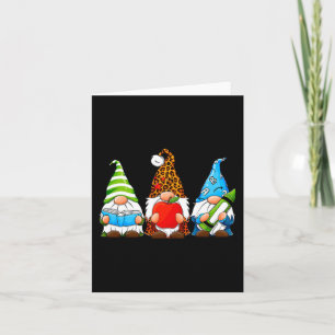 Leuke Gnomen Studenten Leraar Gnome T-shirt Plezie Kaart