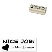 Leuke "GOED GEDAN!" Cijferen Stempel (Gestempeld)