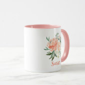 Leuke Golden Retriever dubbelzijdige print Mok (Voorkant rechts)