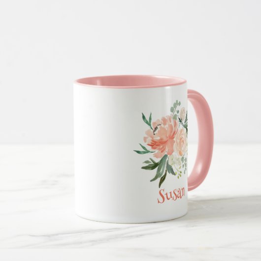 Leuke Golden Retriever dubbelzijdige print Mok (Voorkant rechts)