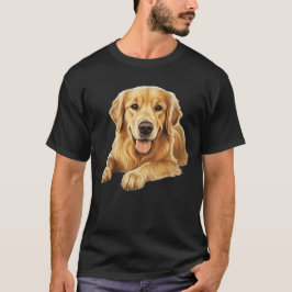 Leuke Golden Retriever Love T-shirt