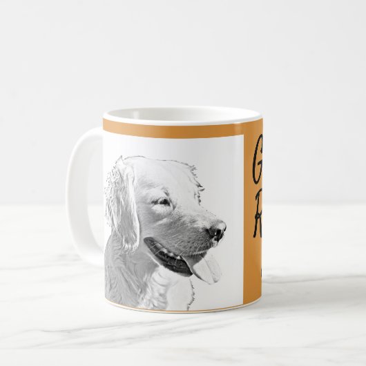 Leuke Golden Retriever Mama Mok (Voorkant links)