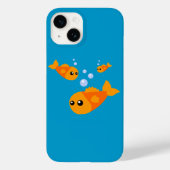 Leuke Goldfish iPhone Case (Achterkant)