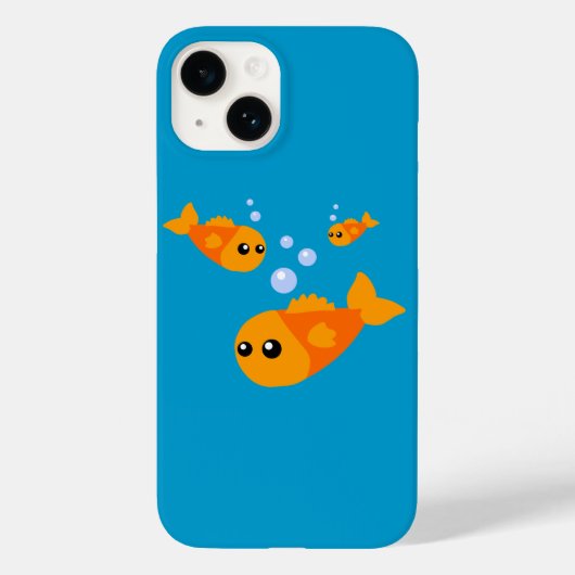 Leuke Goldfish iPhone Case (Achterkant)