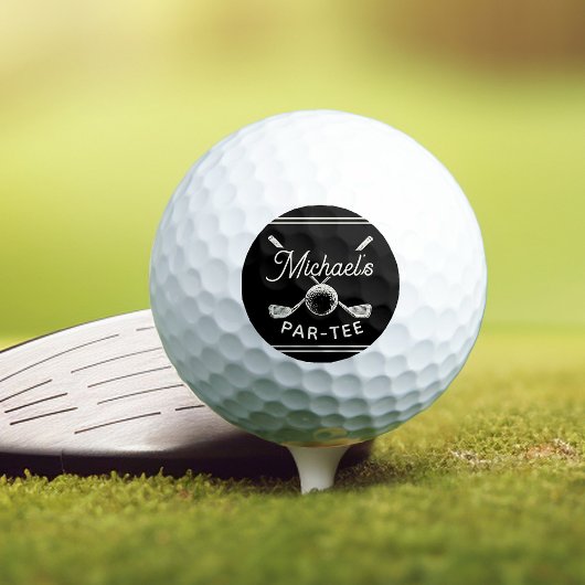 Leuke Golf Bachelor Feest Laatste Swing Voor de Ri Golfballen