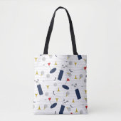 Leuke Golf canvas tas (Voorkant)