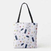 Leuke Golf canvas tas (Achterkant)