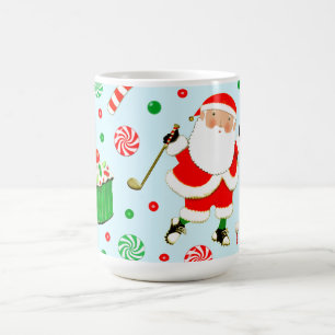 Leuke Golf Kerst Mok
