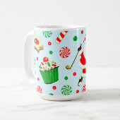 Leuke Golf Kerst Mok (Voorkant links)