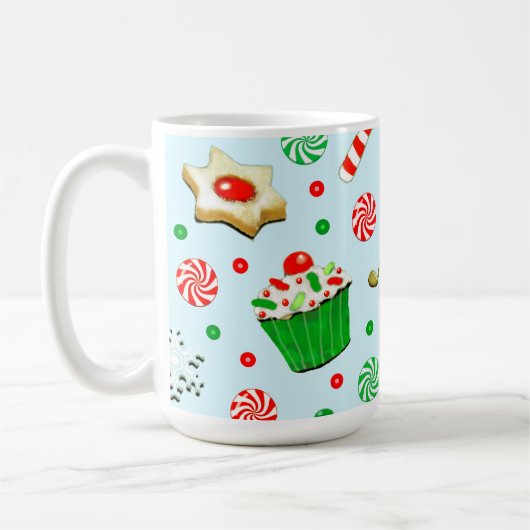 Leuke Golf Kerst Mok (Links)
