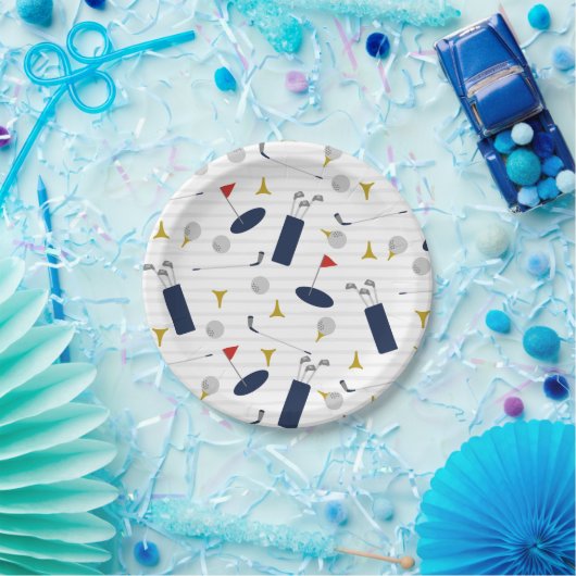 Leuke Golf papier borden Papieren Bordje (Feest)