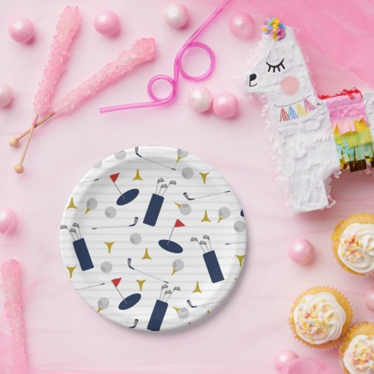 Leuke Golf papier borden Papieren Bordje (Feest)
