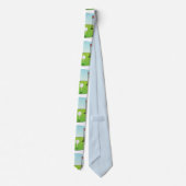 Leuke Golf Patroon Boord Stropdas (Achterkant)