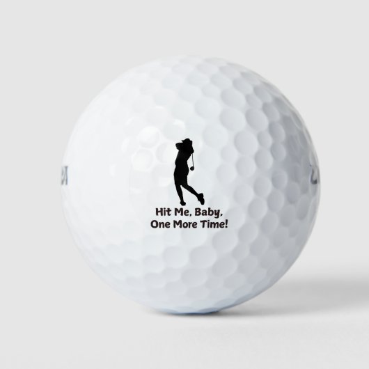 Leuke golfbal voor iedere golfer golfballen (Voorkant)